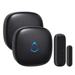 Wireless Door Chime, Open Sensor Alarm With 500 Ft Range, 58 Chimes And .... Fixed Price $35.99.