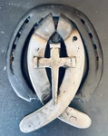 Handcrafted Horseshoe / Metal Door Knocker Western Cowboy Home Decor. Fixed Price $32.99.