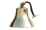 Handcrafted Wall Hanging Nautical Brass Ship Bell Polished 6" Indoor & Outdoo.... Fixed Price $47.57.