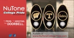 Nutone College Pride Cast Metal Doorbell Escutcheons - Various Teams New. Fixed Price $5.00.