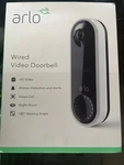 Arlo Wired Video Doorbell Hd 2-WAY Audio Motion Detection New. Fixed Price $65.00.