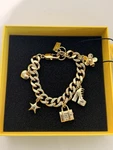 Nwt Marc Jacobs The Mini Icon Charm Bracelet - Gold. Fixed Price $95.00.