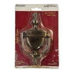Brainerd Door Knocker Solid Antique Brass 1/16" X Nos Part # 83257. Fixed Price $20.00.