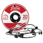 Wire Harness Roll 20 Count 6" Spacing Lead, 2-PRONG Double Male Bullet Plug. Fixed Price $29.21.