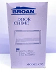 New Broan White Door Chime C95. Fixed Price $15.63.