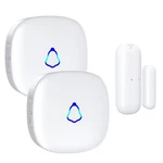Metak Wireless Door Chime, Open Contact Sensor Alarm With 500 Ft Range, .... Fixed Price $38.80.