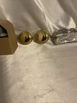 Baldwin Door Knob Polished Brass Passage Open Box. Fixed Price $54.40.