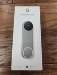 Google Nest Smart Doorbell Hdr Video Camera Battery Wi-fi 24/7 Home Security Ash. Fixed Price $89.95.