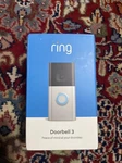 Ring 8VR1S5-SEN0 Wireless Video Doorbell Satin Nickel. Fixed Price $150.00.