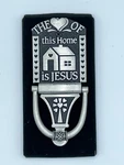 Bob Siemon Deisigns Door Knocker The Heart Of This Home Jesus. Fixed Price $15.95.