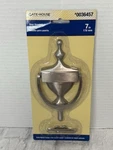 Gate House Door Knocker With Satin Nickel Finish And Hardware Modern Style New. Fixed Price $11.00.