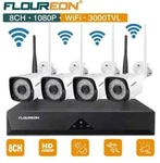 Floureon 3.0MP Wireless Cctv Home Security Camera System Auto Cascading Nvr. Fixed Price $99.99.