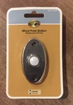 Hampton Bay Wired Lighted Door Bell Mediterranean Bronze Model: HB-626-02. Fixed Price $14.95.