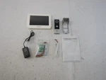 Amocam 7023A-M6 7" Wireless Wifi Video Doorbell Intercom System, White. Fixed Price $93.03.