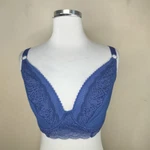 Bravissimo 28H (us) Underwire Solid Blue Lace. Fixed Price $10.00.