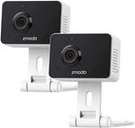 Zmodo 1080P 2PACK Mini Wifi Camera, Two-way Audio, Video Baby Monitor. Fixed Price $39.98.