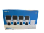 Aosu Solar Security Camera Wireless 4 Cam-kit 2K Night Vision 360 View C9C3CA11. Fixed Price $210.00.