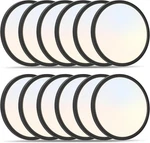 11.4" Led Flush Mount Ceiling Light, 24W, Cct Selectable, Ultra Thin, Black. Fixed Price $157.99.