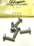 (3) Three Genuine Harley-davidson 5/8 12 -16 Pan Head Screw 5209 .. Fast Ship. Fixed Price $6.99.