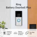 New Sealed Ring Battery Doorbell Plus 1536P Wifi Video Satin Nickel Latest Model. Fixed Price $84.98.