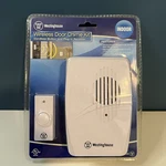 Westinghouse Wireless Door Chime Kit Cordless Button & Plug-in Receiver T00405. Fixed Price $21.51.