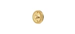 Deltana BBRR213CR003 Bell Button, Round With Rope In Pvd Polished Brass. Fixed Price $34.50.