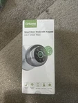 Ghome 4 1 Smart Fingerprint App Door Knob W/keypad Lock. Fixed Price $22.99.