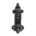 Black Front Door Knocker Cast Iron Brass Rust Resistant Renovators Supply. Fixed Price $47.99.