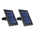 Wasserstein Solar Panel Compatible With Ring Spotlight Cam Battery- Black 2 Pack. Fixed Price $25.00.