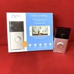 Ring 1ST Generation Wireless Video Doorbell - Satin Nickel For Parts Repair. Fixed Price $10.59.