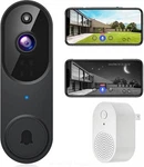 Video Doorbell 1080P Hd Camera Wi-fi Night Vision Motion Detection Wireless ..... Fixed Price $12.98.