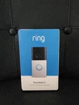 Ring 1080P Hd Wi-fi Video Doorbell 3 Satin Nickel. Fixed Price $77.49.