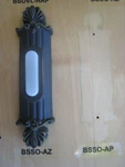 Scrolled Ribbed Doorbell Push Button Model #bsso-az Teiber Antique Bronze. Fixed Price $14.99.