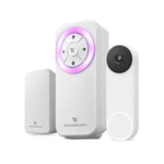 Wasserstein Doorbell Chime For Google Nest (wired, 2ND Gen) (white). Fixed Price $64.99.