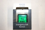 Securitron Assa Abloy Emergency Exit Push Button Green "new". Fixed Price $50.00.