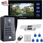 Touch Key 7 Lcd Rfid Password Video Door Phone Intercom System Kit Free Shipping. Fixed Price $210.10.