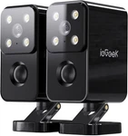 Iegeek Outdoor Security Cameras Wireless, Home Pan Rotating 180. Fixed Price $89.99.