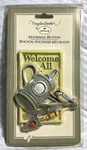 Hallmark Marjolein Bastin "welcome All" Garden Theme Decorative Doorbell Button. Fixed Price $23.49.