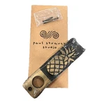 Paul Strauch Studio Brass Pineapple Doorbell Plate Cover Decorative Wow. Fixed Price $29.99.