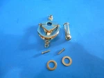*polish Brass Door Knocker With Large Viewer 4" Free Shipping. Fixed Price $6.99.