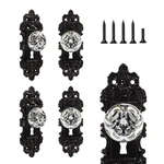 Ceymio Vintage Dummy Door Interior Crystal Glass Knobs 4 Drawer. Fixed Price $77.66.