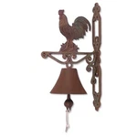 Sunset Vista Designs Painted Cast Iron Bell - Rooster. Fixed Price $45.00.