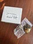 Michael Healy Acorn Doorbell Ringer, Handcrafted, Solid Brass. Fixed Price $45.00.