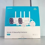 Dekco DC4L 2K Wi-fi Security System Indoor/outdoor. Fixed Price $79.99.