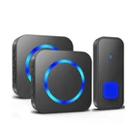 Wireless Doorbell Easy Install At 1,300FT Long Range Loud Enough With 55 Chim.... Fixed Price $38.67.
