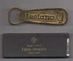 Liffey Artifacts Ireland Brass Bottle Opener In Box Hand Crafted. Fixed Price $24.95.