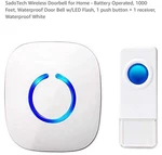 Wireless Doorbell For Home - Battery Operated, 1000 Feet, Waterproof Bel.... Fixed Price $17.88.