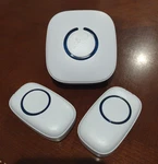 Sado Tech Wireless Doorbell Kit Plug-in Receiver + Transmitter Used. Fixed Price $16.99.