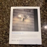 Ring 88FL000CH000 Security Camera With Floodlight 110 To 220 V 1080 Pixel Whi. Fixed Price $89.99.