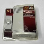 Heath Zenith 2 Note Wireless Door Chime LE-6140-B 77189. Fixed Price $15.00.